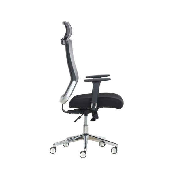 Wellness by Design Ergonomic Mesh Back Office Chair With Headrest - Image 5