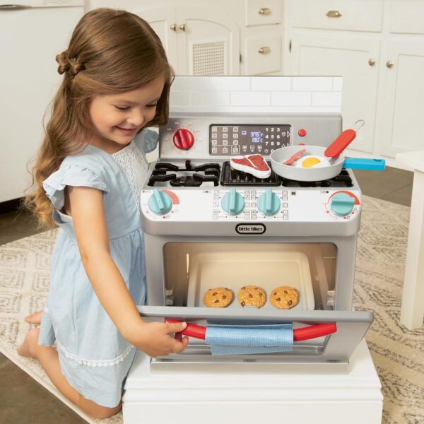 Little Tikes First Oven Realistic Pretend Play Appliance for Kids - Image 7