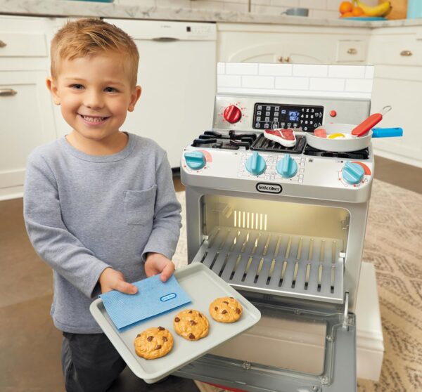 Little Tikes First Oven Realistic Pretend Play Appliance for Kids - Image 6