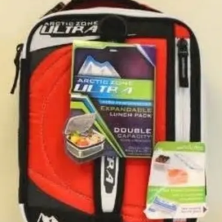 Ultra Expandable Lunch Pack- Red