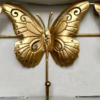Garden Butterfly Metal Wall Hanging Decoration - Gold - Image 4