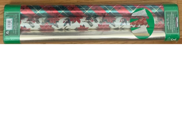 Kirkland Signature Double Sided Christmas Gift Wrap - 3 Rolls - Image 5