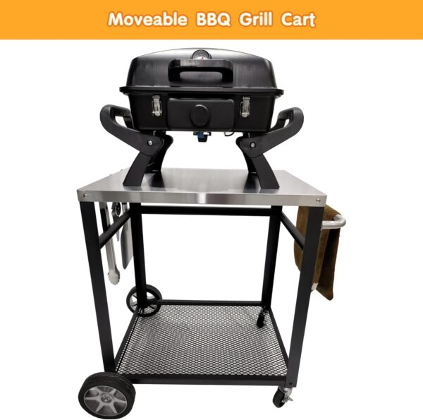 PARTAKER Movable Pizza Oven/Barbecue Grill Cart (Copy) - Image 3