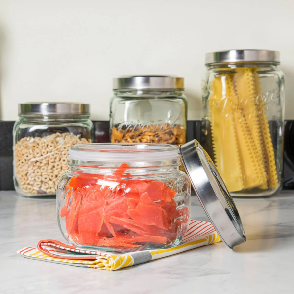 Mason Craft & More 4-Piece Glass Canister Set